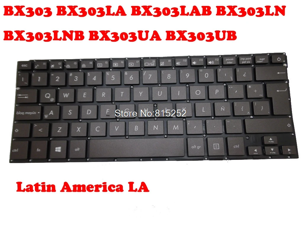 Клавиатура с подсветкой для ноутбука ASUS BX303 BX303LA BX303LAB BX303LN BX303LNB BX303UA BX303UB NE Nordic/SL Словения/Латиноамериканская
Клавиатура с подсветкой для ноутбука ASUS BX303 BX303LA BX303LAB BX303LN BX303LNB BX303UA BX303UB NE Nordic/SL Словения/Латиноамериканская
