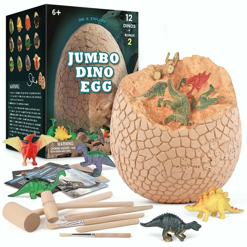 Kids Dinosaur Egg Digging Toy Set Archaeology Excavation Egg Dig Kit Simulation Dinosaur Model Toys Educational Gift
Kids Dinosaur Egg Digging Toy Set Archaeology Excavation Egg Dig Kit Simulation Dinosaur Model Toys Educational Gift