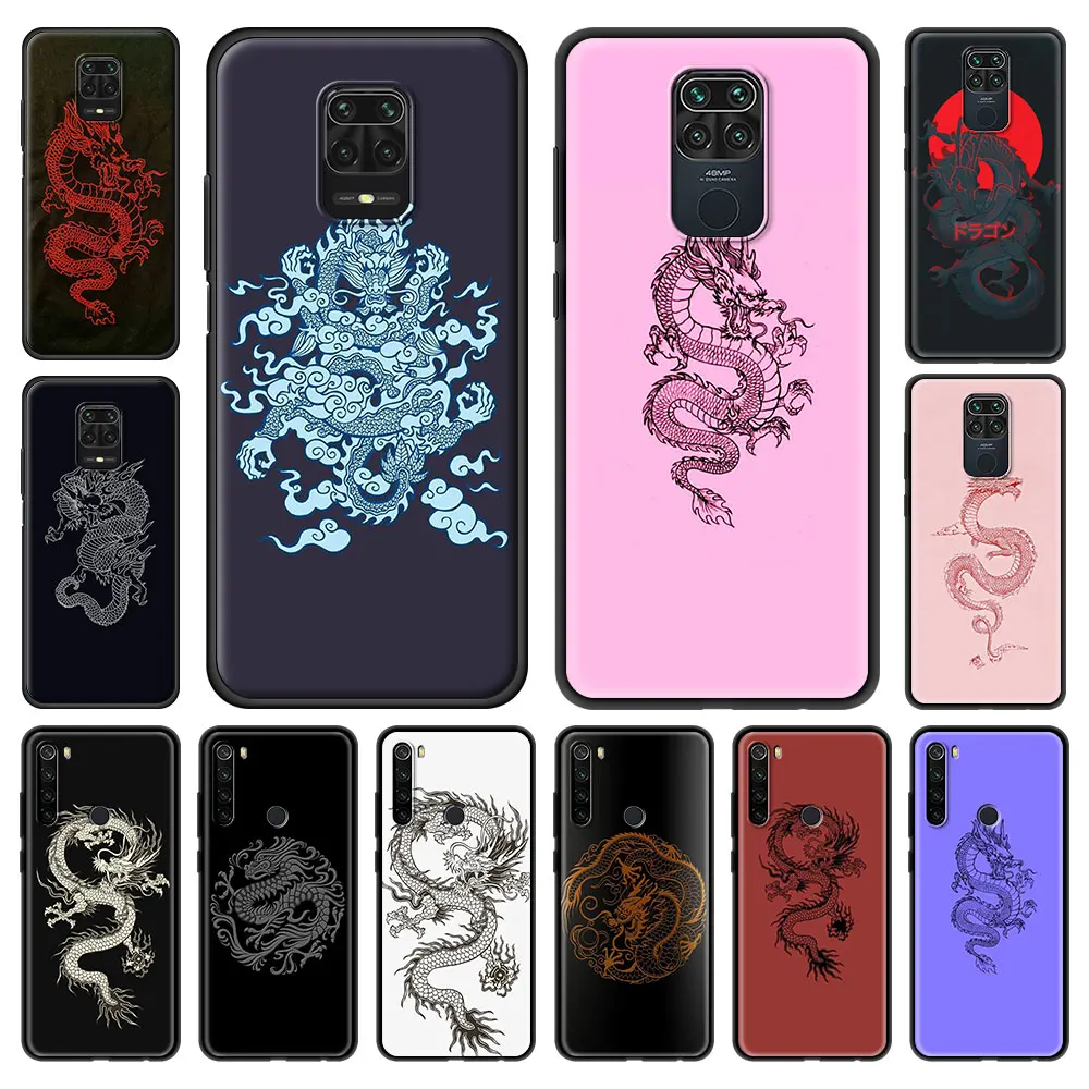 Soft TPU Case Cover for Redmi Note 9 9S 8 8T 7 8A 7A Note 10 Pro MAX Case 9A 9C K40 Pro Phone Coque Shell Cartoon Dragon 
Soft TPU Case Cover for Redmi Note 9 9S 8 8T 7 8A 7A Note 10 Pro MAX Case 9A 9C K40 Pro Phone Coque Shell Cartoon Dragon