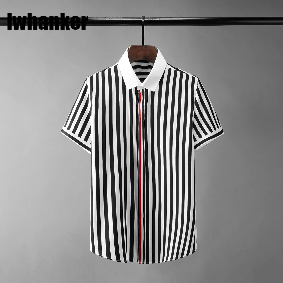 New Vertical Stripe Mens Shirts High Quality Short Sleeve Mens Dress Shirts Camisa Masculina Plus Size 4xl Party Male Shirts
New Vertical Stripe Mens Shirts High Quality Short Sleeve Mens Dress Shirts Camisa Masculina Plus Size 4xl Party Male Shirts