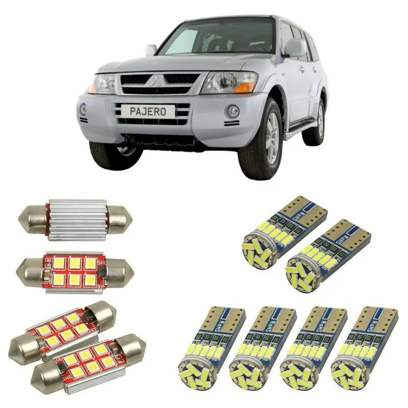 Interior led Car lights For Mitsubishi pajero shogun 3 v7w v6w bulbs for cars License Plate Light 14pc
Interior led Car lights For Mitsubishi pajero shogun 3 v7w v6w bulbs for cars License Plate Light 14pc