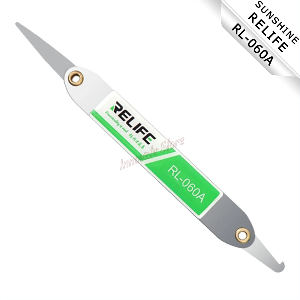 Curved LCD Screen Disassembly Set RELIFE RL-060A 0.05mm Stainless Steel Separation Pry Anti-Slip Removal Phone Repair Tools
Curved LCD Screen Disassembly Set RELIFE RL-060A 0.05mm Stainless Steel Separation Pry Anti-Slip Removal Phone Repair Tools