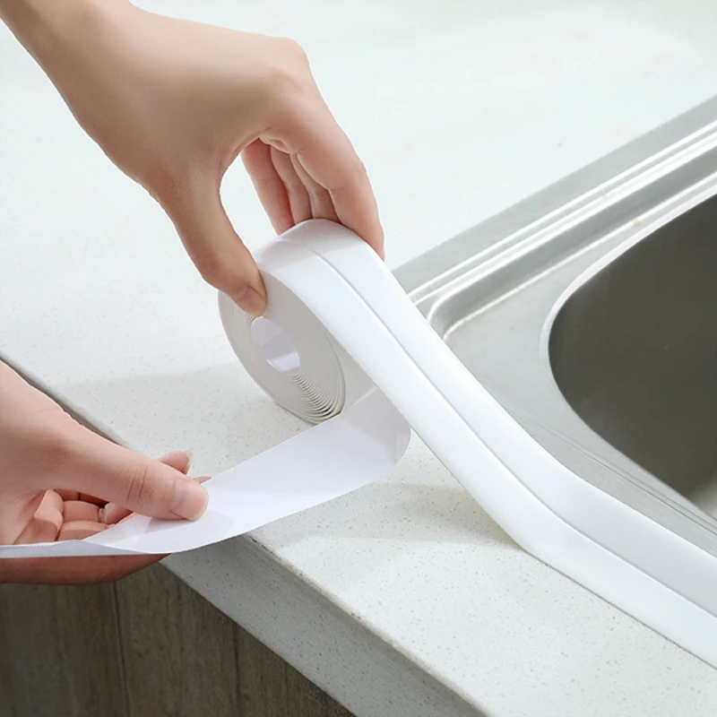 Adhesive tape self-adhesive multifunctional kitchen corner stickers waterproof water retaining strip bathroom toilet toilet seal
Adhesive tape self-adhesive multifunctional kitchen corner stickers waterproof water retaining strip bathroom toilet toilet seal