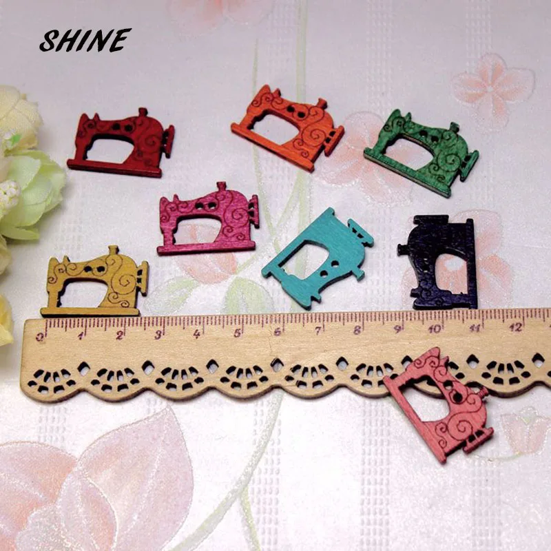 50PCs Wooden Sewing Buttons Scrapbooking Sewing Machine Colorful Mixed Two Holes 26x20mm Costura Botones bottoni botoes
50PCs Wooden Sewing Buttons Scrapbooking Sewing Machine Colorful Mixed Two Holes 26x20mm Costura Botones bottoni botoes
