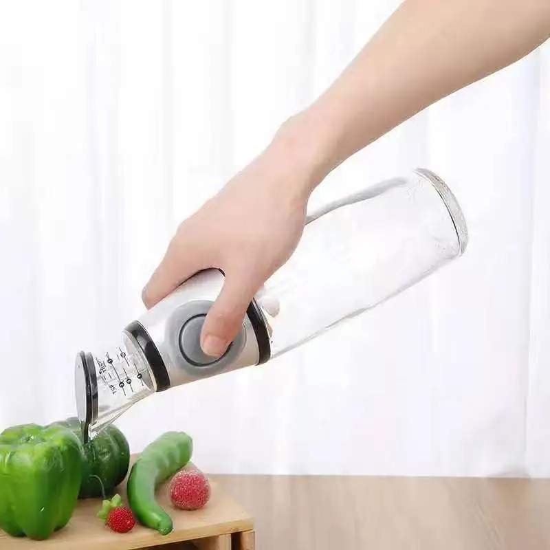 Oil Dispenser with Measurements for Cooking and Vinegar Cruet Drip-Free Spout 500ml/250ml Glass Bottle Health Kitchen
Oil Dispenser with Measurements for Cooking and Vinegar Cruet Drip-Free Spout 500ml/250ml Glass Bottle Health Kitchen