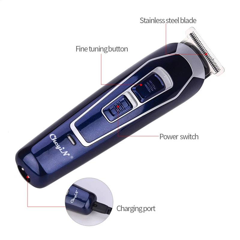 CkeyiN Rechargeable Barber Hair Trimmer for Men Low Noise Shaving Hair Razor Cordless Hair Clipper Hair Cutting Machine Cutter
CkeyiN Rechargeable Barber Hair Trimmer for Men Low Noise Shaving Hair Razor Cordless Hair Clipper Hair Cutting Machine Cutter