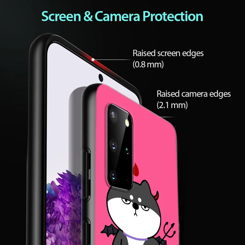 Cartoon Shiba Inu Dog Black Cover For Samsung Galaxy S20 Ultra Plus A01 A11 A21 A31 A40S A41 A51 A70S A71 A91 Phone Case
Cartoon Shiba Inu Dog Black Cover For Samsung Galaxy S20 Ultra Plus A01 A11 A21 A31 A40S A41 A51 A70S A71 A91 Phone Case