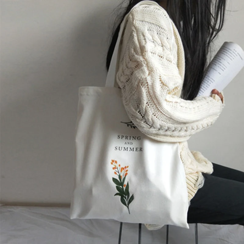 Women Student Shoulder Bag Flower Printing Canvas Zipper for Mobile Phone Travel -OPK
Women Student Shoulder Bag Flower Printing Canvas Zipper for Mobile Phone Travel -OPK
