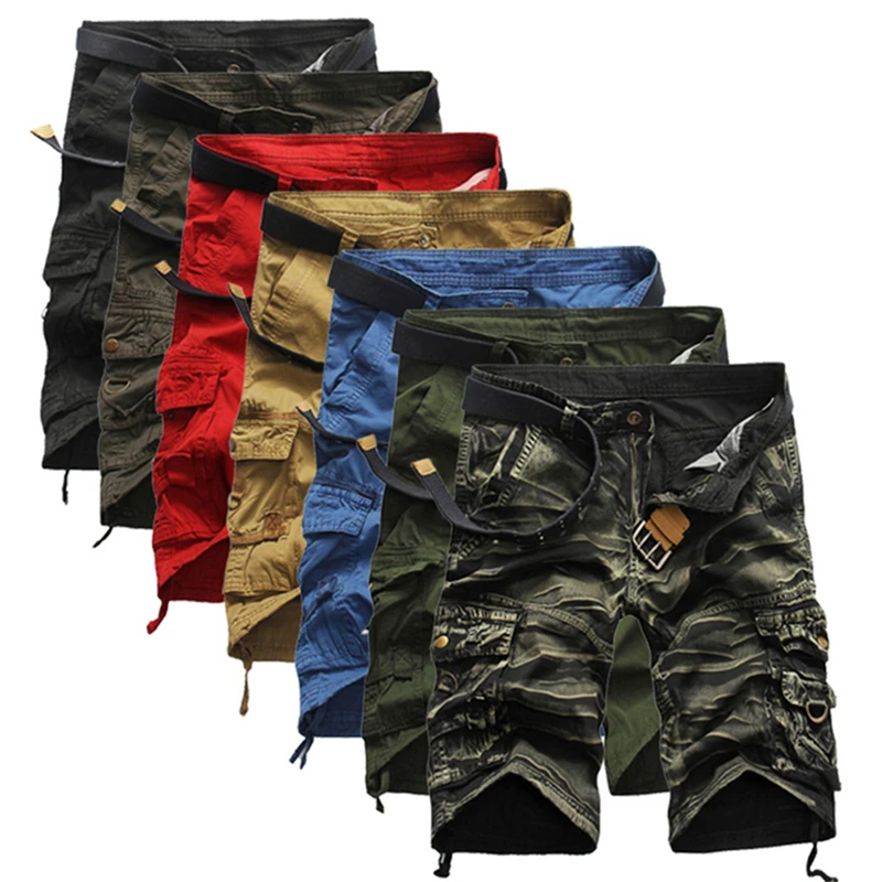 Summer Cargo Shorts Men Casual Outdoor Military Men's Shorts Multi-pocket Calf-length Short Pants Men
Summer Cargo Shorts Men Casual Outdoor Military Men's Shorts Multi-pocket Calf-length Short Pants Men
