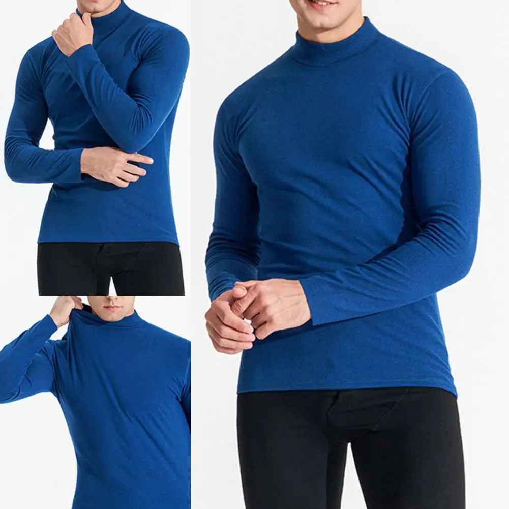 Base Shirt Anti-shrink Half-high Collar Skin-friendly Leisure Men Shirt Men Shirt for Inner Wear
Base Shirt Anti-shrink Half-high Collar Skin-friendly Leisure Men Shirt Men Shirt for Inner Wear