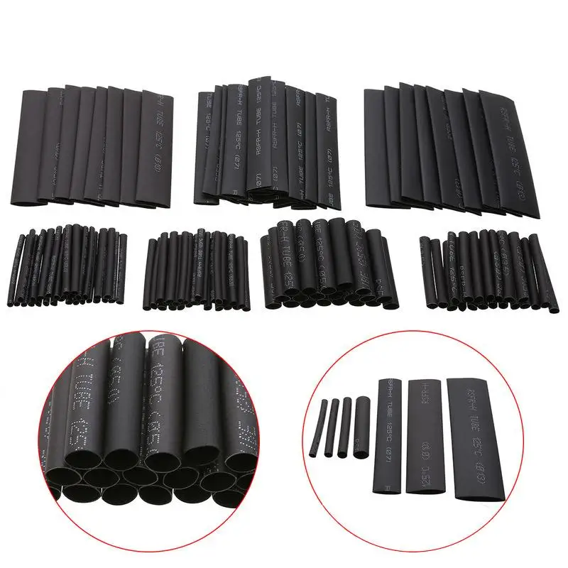 Multicolor/Black Polyolefin Shrinking Assorted Heat Shrink Tube Wire Cable Insulated Sleeving Heat Shrink Tubing Set Heat Shrink
Multicolor/Black Polyolefin Shrinking Assorted Heat Shrink Tube Wire Cable Insulated Sleeving Heat Shrink Tubing Set Heat Shrink