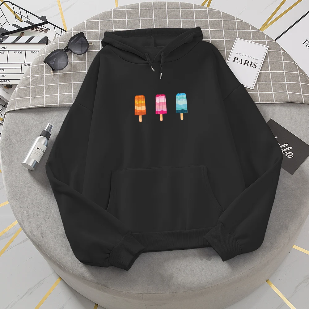 Popsicle Hoodies Women Oversize Hoodie Autumn Winter Fleece Hooded Sweatshirts Fashion Harajuku Sweat Tops Sports Casual Coat
Popsicle Hoodies Women Oversize Hoodie Autumn Winter Fleece Hooded Sweatshirts Fashion Harajuku Sweat Tops Sports Casual Coat