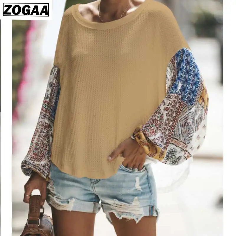 ZOGAA Casual Plus Size Lady Knitted Sweater Blue Patchwork Long Sleeve Taps 2019 Spring Print Women' Clothing sweater women
ZOGAA Casual Plus Size Lady Knitted Sweater Blue Patchwork Long Sleeve Taps 2019 Spring Print Women' Clothing sweater women