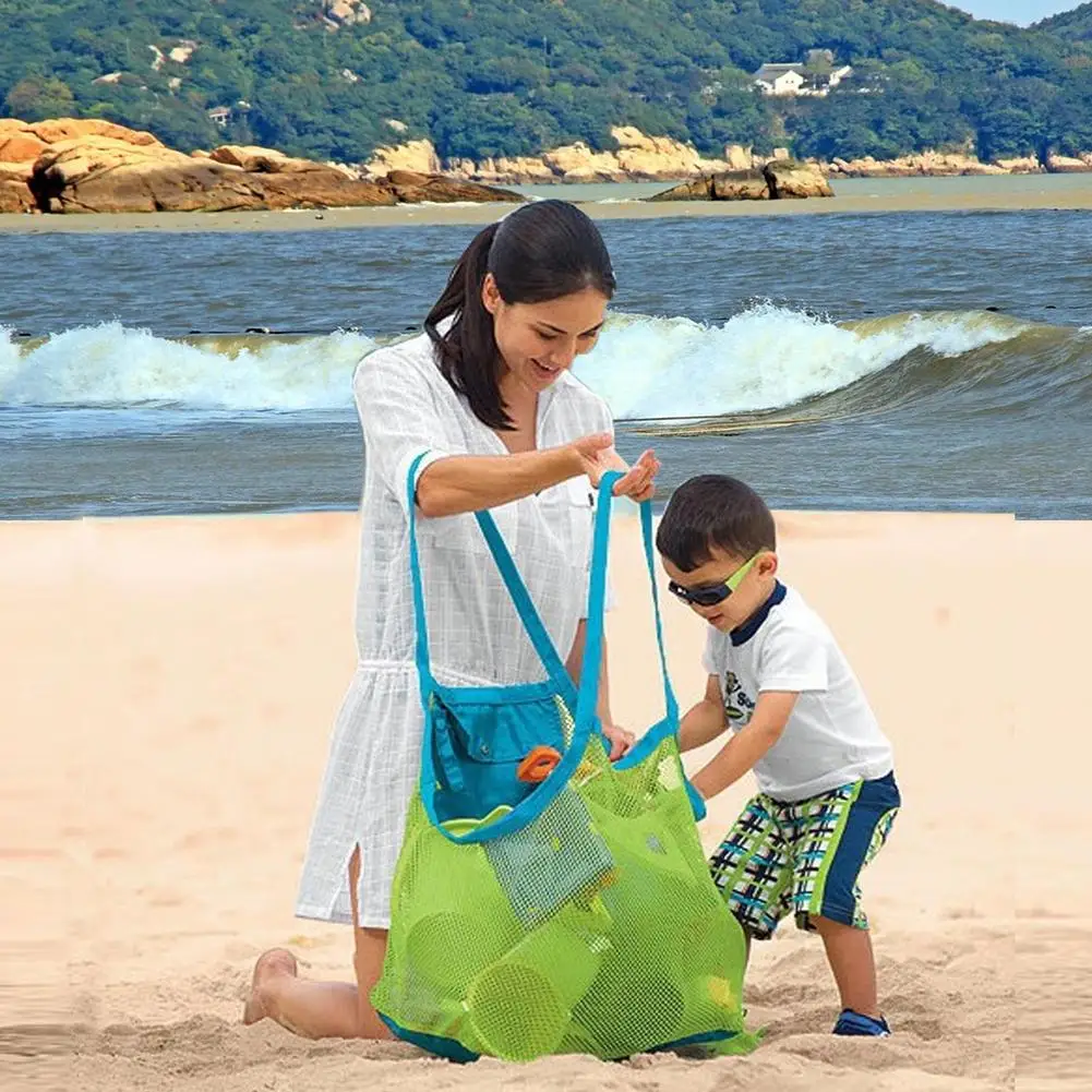 Large Mesh Beach Bags Children's Beach Bag Toy Storage Bag Summer Seaside Travel Beach Toy Storage Bag Foldable Tote Bag
Large Mesh Beach Bags Children's Beach Bag Toy Storage Bag Summer Seaside Travel Beach Toy Storage Bag Foldable Tote Bag
