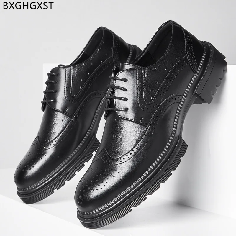 Oxford Leather Shoes Men Formal Wedding Shoes for Men 2023 Black Man Dress Shoes Mens Fashion Casual Business Office Designer
Oxford Leather Shoes Men Formal Wedding Shoes for Men 2023 Black Man Dress Shoes Mens Fashion Casual Business Office Designer