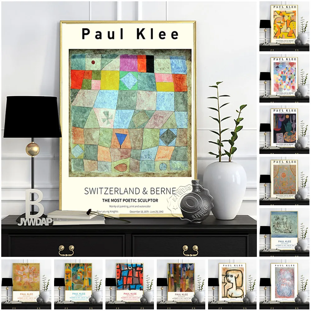 Paul Klee Museum Exhibition Poster, Characters In Yellow Oil Painting, Flora On Sand Art Prints, Klee Vintage Abstract Wall Art
Paul Klee Museum Exhibition Poster, Characters In Yellow Oil Painting, Flora On Sand Art Prints, Klee Vintage Abstract Wall Art