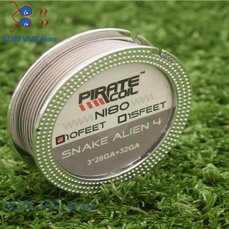 Fused Clapton Heating Wire A1 SS316L Ni80 Snake Alien V2 Flat Clapton Resistance Wire RDA Atomizer Coil Accessory
Fused Clapton Heating Wire A1 SS316L Ni80 Snake Alien V2 Flat Clapton Resistance Wire RDA Atomizer Coil Accessory