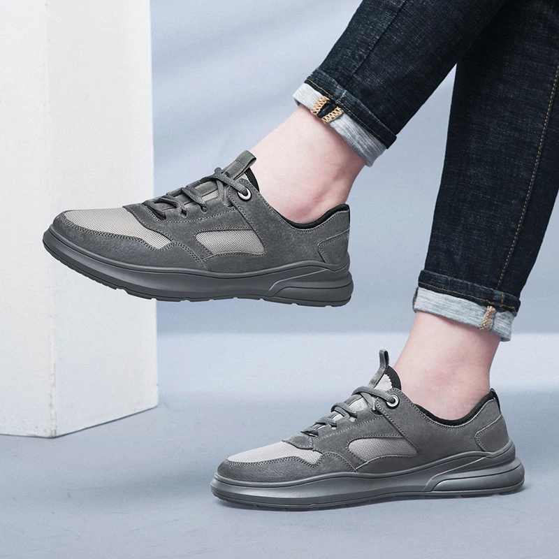 Men shoes fashion lace up Sneakers Breathable Mesh Male Shoes Adult Men Krasovki Light Trainers Sneakers Shoes Men Homme
Men shoes fashion lace up Sneakers Breathable Mesh Male Shoes Adult Men Krasovki Light Trainers Sneakers Shoes Men Homme