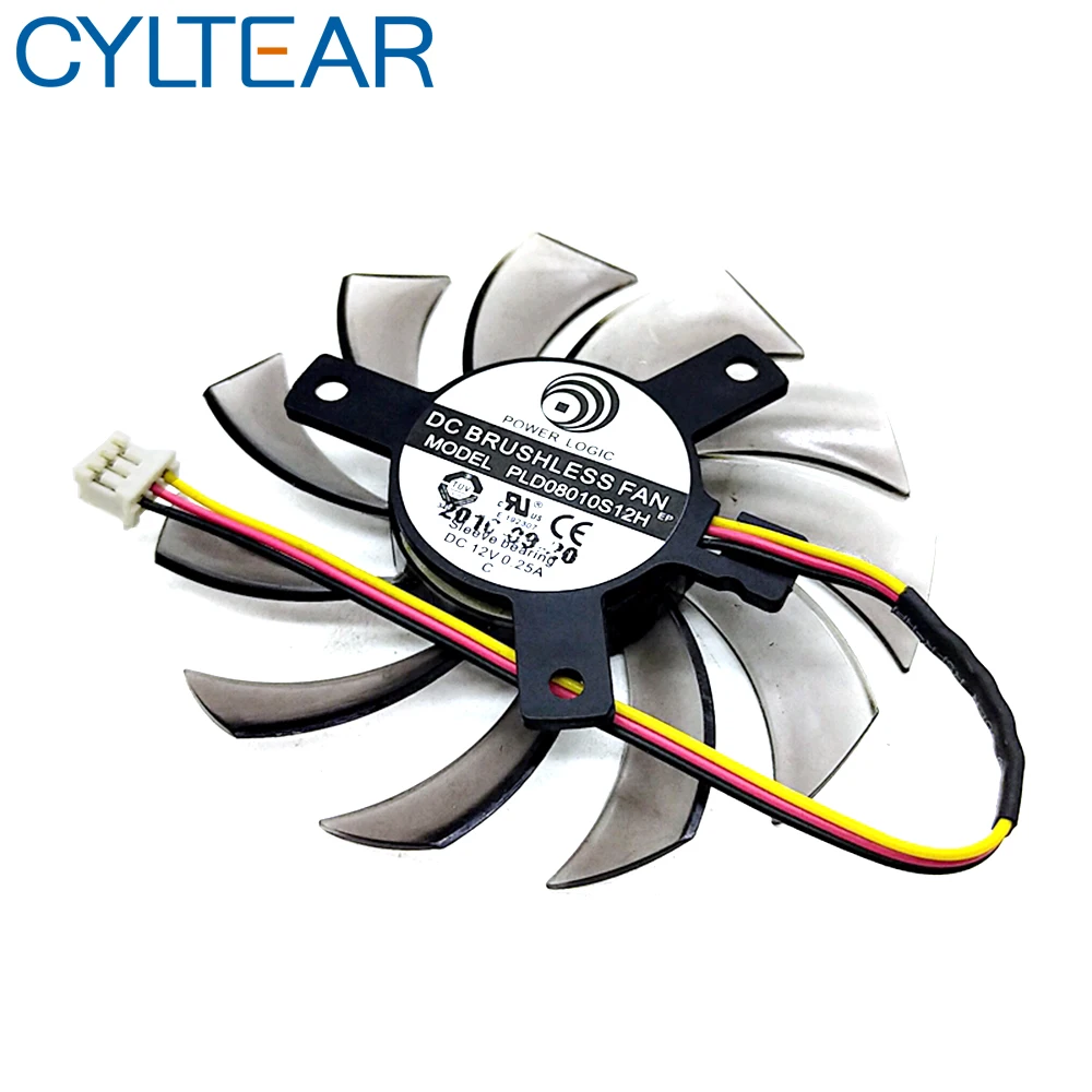 Новый 75 мм PLD08010S12H охлаждающий вентилятор для Gigabyte HD 6850 7970 GTX 460 GTX560Ti R270X AMD R7 260x Графика видеокарта охлаждающими вентиляторами
Новый 75 мм PLD08010S12H охлаждающий вентилятор для Gigabyte HD 6850 7970 GTX 460 GTX560Ti R270X AMD R7 260x Графика видеокарта охлаждающими вентиляторами