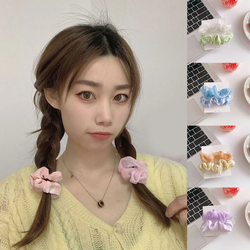 2pcs/lot Shiny Solod Elastic Scrunchies New Hot Ponytail Holder Hairband Hair Rope Tie Fashion Sweet Hair Tie For Women Girls
2pcs/lot Shiny Solod Elastic Scrunchies New Hot Ponytail Holder Hairband Hair Rope Tie Fashion Sweet Hair Tie For Women Girls