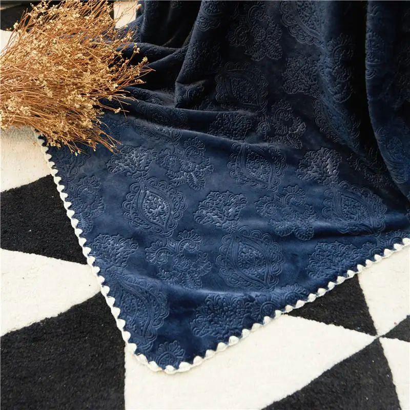 Solid Warm Pattern Throw Rug Sofa New Micro Plush Fleece Blankets Light Super Soft Pearl Edge Warm Bedding Blanket
Solid Warm Pattern Throw Rug Sofa New Micro Plush Fleece Blankets Light Super Soft Pearl Edge Warm Bedding Blanket