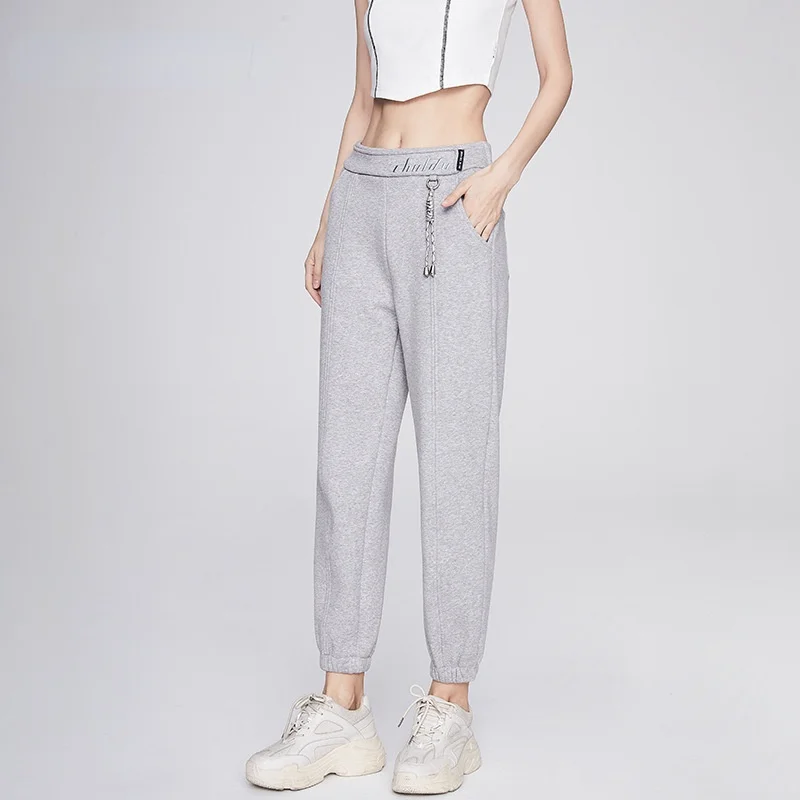 Donsignet 2021 autumn new high waist thin casual solid Ankle-Length Pants women Sweatpants
Donsignet 2021 autumn new high waist thin casual solid Ankle-Length Pants women Sweatpants