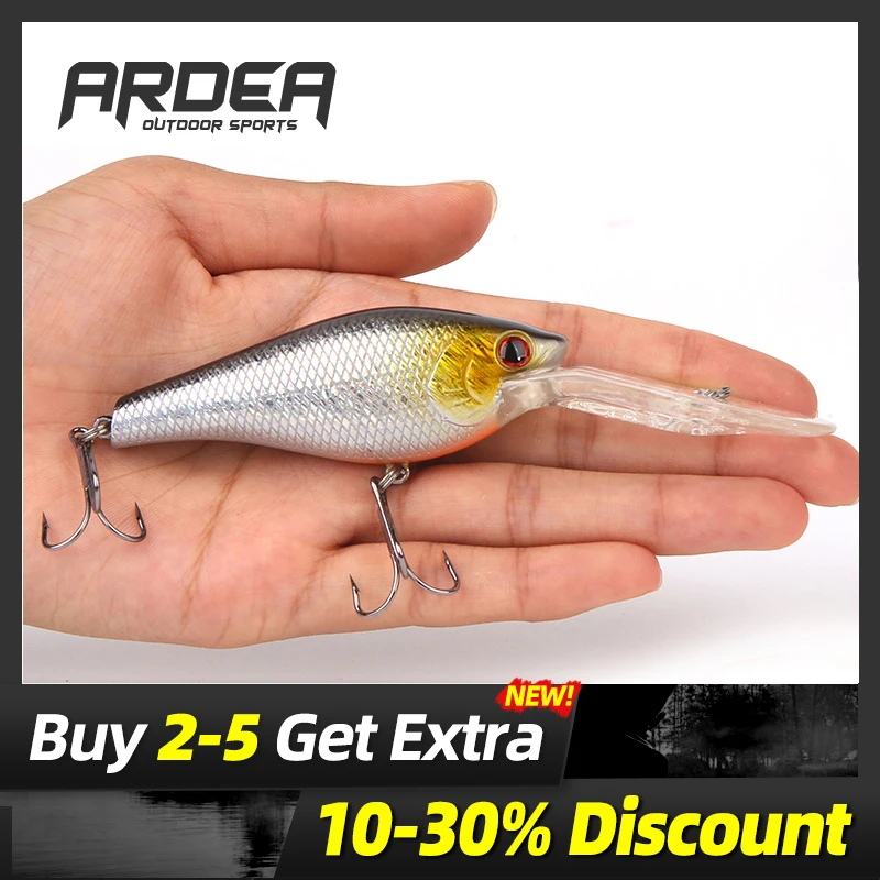 ARDEA Кривошипные приманки рыболовные плавающий 80 мм 21 5 г жесткая приманка для