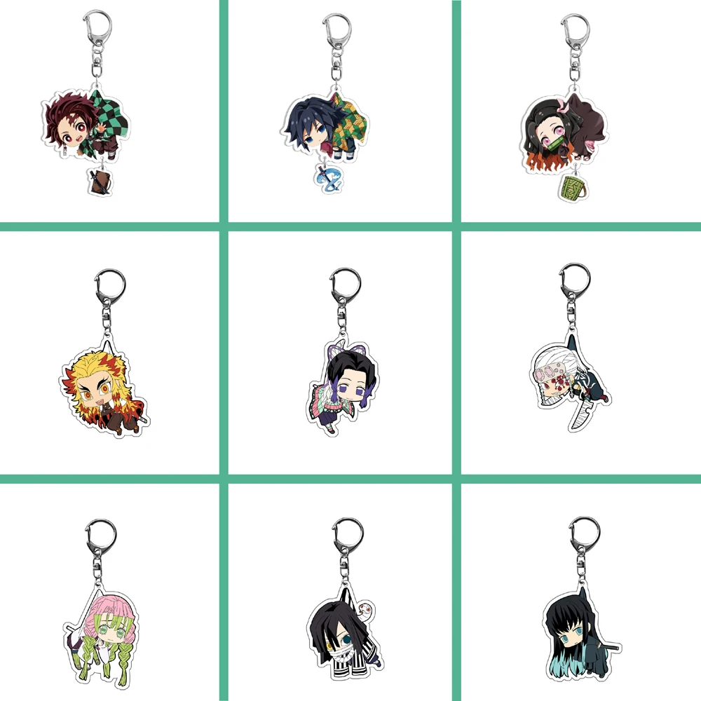 1pc Anime Keychain Demon Slayer Cartoon Figures Acrylic Decorartion Pendant Bag Accessory Chain Nezuko A
1pc Anime Keychain Demon Slayer Cartoon Figures Acrylic Decorartion Pendant Bag Accessory Chain Nezuko A