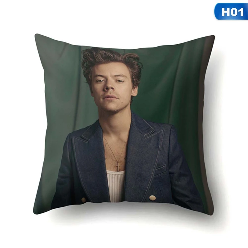 Harry Styles Pillow Cover Home Cotton Cushion Cover Decoratives Cushions For Sofa Seater Covers Car Pillow Case 45*45cm
Harry Styles Pillow Cover Home Cotton Cushion Cover Decoratives Cushions For Sofa Seater Covers Car Pillow Case 45*45cm