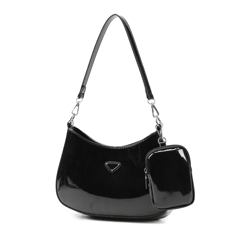 New Fashion Women Handbags Luxury Designer PU Leather Underarm Hobo Bags Solid Color Small Patent Shoulder Bags
New Fashion Women Handbags Luxury Designer PU Leather Underarm Hobo Bags Solid Color Small Patent Shoulder Bags