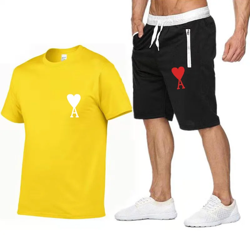 2021 New Fashion Hot Sale Printed T-shirt Sports Suit Quick-drying Casual Running Wear Summer Short-sleeved Shorts 2-Piece Set
2021 New Fashion Hot Sale Printed T-shirt Sports Suit Quick-drying Casual Running Wear Summer Short-sleeved Shorts 2-Piece Set