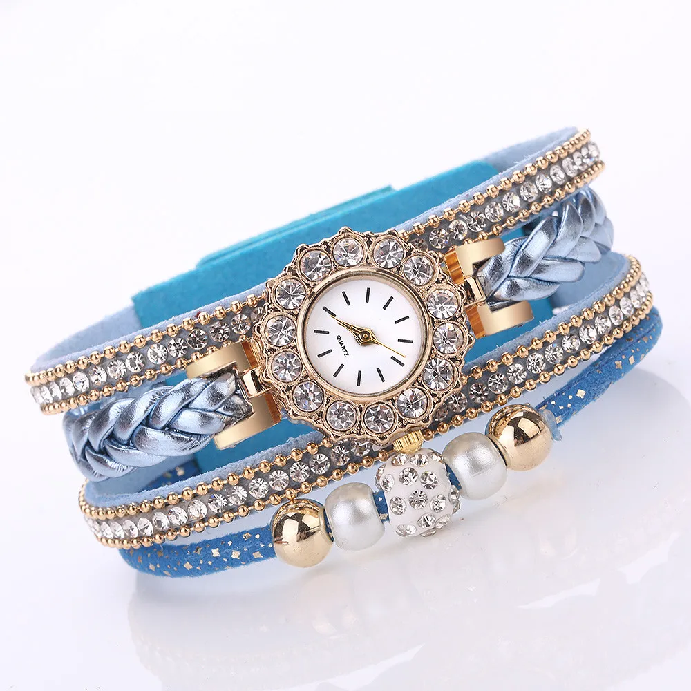 #5001Women Watches Fashion Vintage Weave Wrap Quartz Wrist Watch Bracelet For Ladies reloj mujer New Freeshipping Hot Sales
#5001Women Watches Fashion Vintage Weave Wrap Quartz Wrist Watch Bracelet For Ladies reloj mujer New Freeshipping Hot Sales