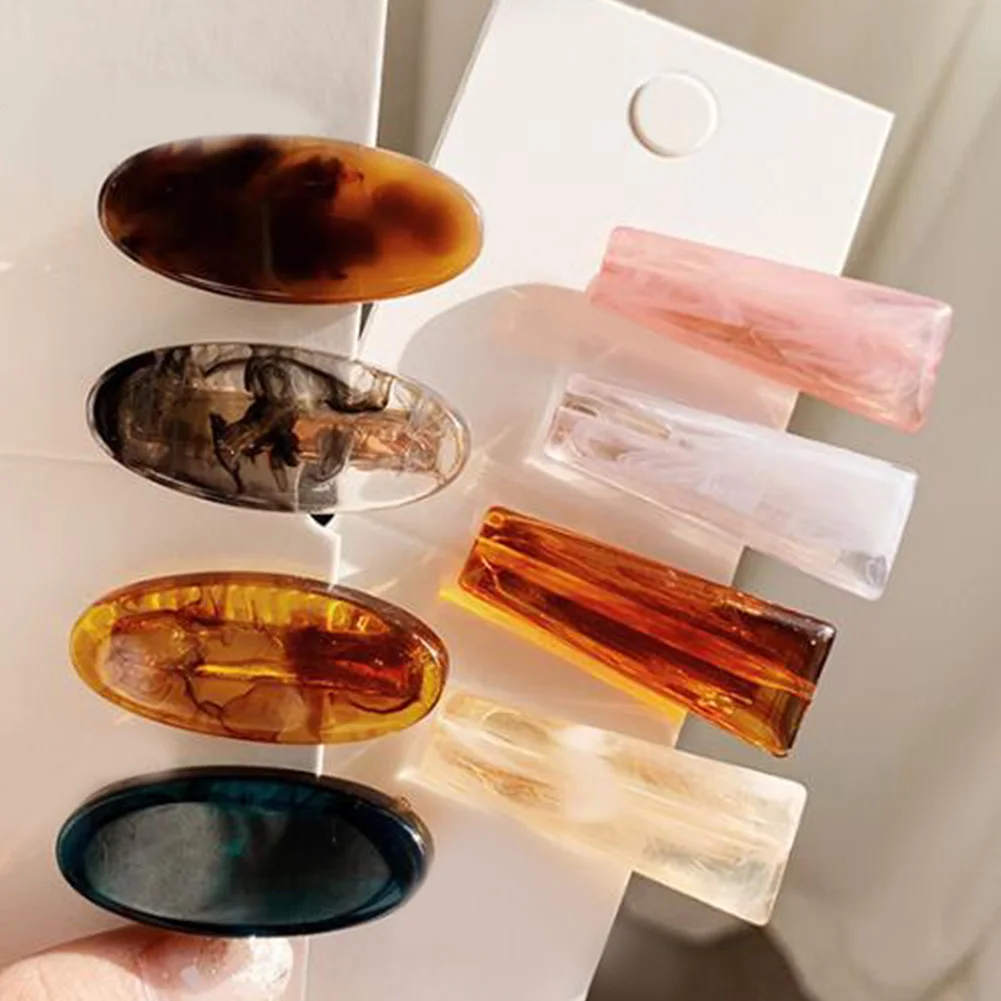 Fashion Women Metal Acrylic Hair Pin Clip Marble Hair Clip Geometric Hairpins Hairgrips Barrette Hairpin Hair Accessories Ins 
Fashion Women Metal Acrylic Hair Pin Clip Marble Hair Clip Geometric Hairpins Hairgrips Barrette Hairpin Hair Accessories Ins