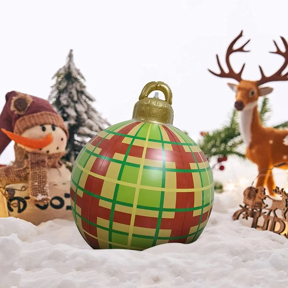 2022 New 1pcs 60cm Christmas Balls Christmas Tree Decorations Outdoor Atmosphere Inflatable Toys For Home Christmas Gift Ball
2022 New 1pcs 60cm Christmas Balls Christmas Tree Decorations Outdoor Atmosphere Inflatable Toys For Home Christmas Gift Ball