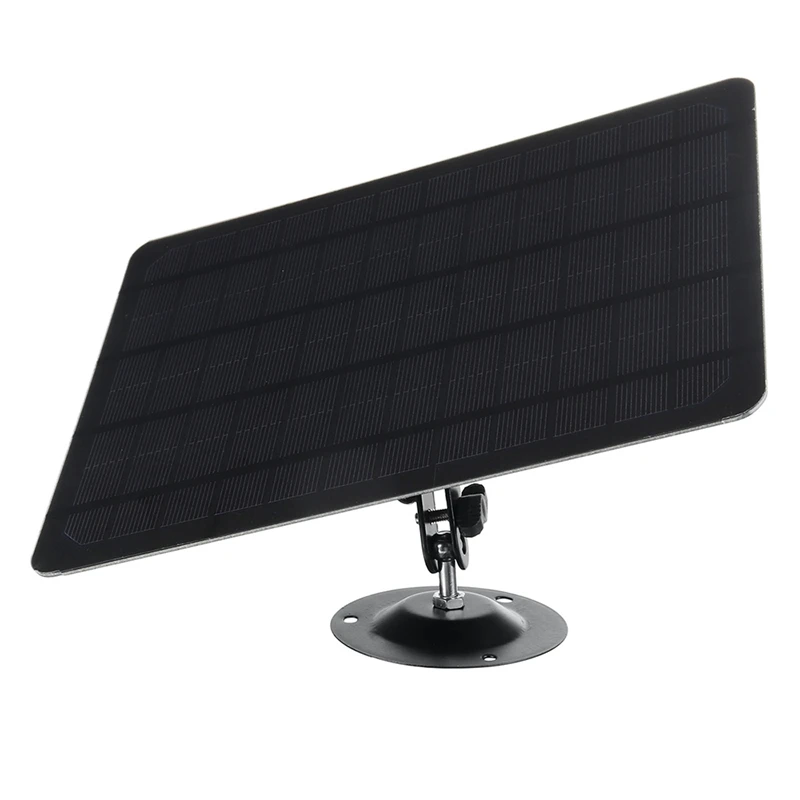 Solar Panel For Security Camera, Waterproof Solar Panel With 360° Adjustable Mounting,With 3 Meter Micro-Charging Cable
Solar Panel For Security Camera, Waterproof Solar Panel With 360° Adjustable Mounting,With 3 Meter Micro-Charging Cable