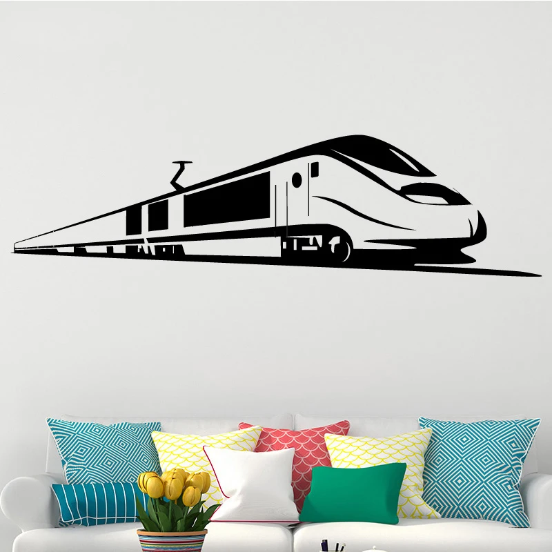 Bullet Train Wall Stickers Home Decor Removable Living Room Backgurand Home Decorationself Adhesive Wallpaper Accessories
Bullet Train Wall Stickers Home Decor Removable Living Room Backgurand Home Decorationself Adhesive Wallpaper Accessories