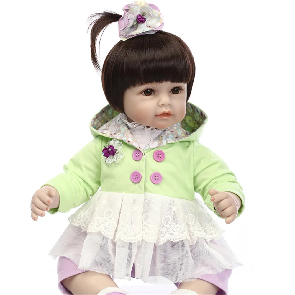 22'' real bebe princess reborn bonecas handmade Lifelike slicone Reborn Baby Dolls fake newborn baby doll gif for kids
22'' real bebe princess reborn bonecas handmade Lifelike slicone Reborn Baby Dolls fake newborn baby doll gif for kids