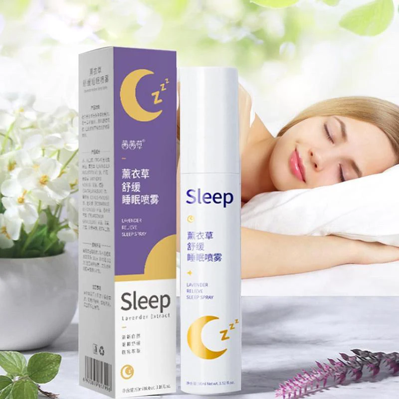 90ml Lavender Deep Sleep Pillow Spray Insomnia Seed Extract Essential Oil Relieve Stress Anxiety Help Sleep Fresh Spray
90ml Lavender Deep Sleep Pillow Spray Insomnia Seed Extract Essential Oil Relieve Stress Anxiety Help Sleep Fresh Spray