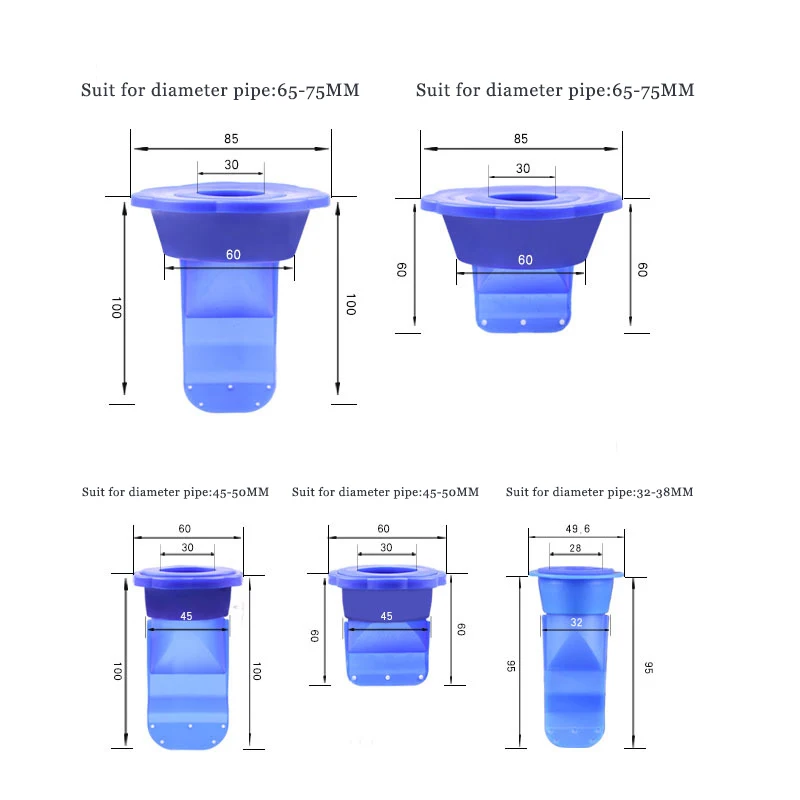 2020 ванная комната с защитой от запаха силиконовая прокладка для водопроводной
