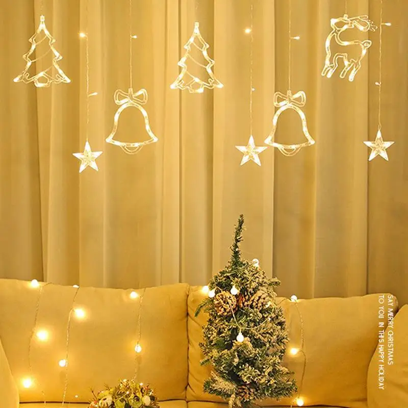 LED Deer Bells Curtain Light EU Christmas Garland String Lights Outdoor Wedding 1pc Christmas Light christmas novelty
LED Deer Bells Curtain Light EU Christmas Garland String Lights Outdoor Wedding 1pc Christmas Light christmas novelty