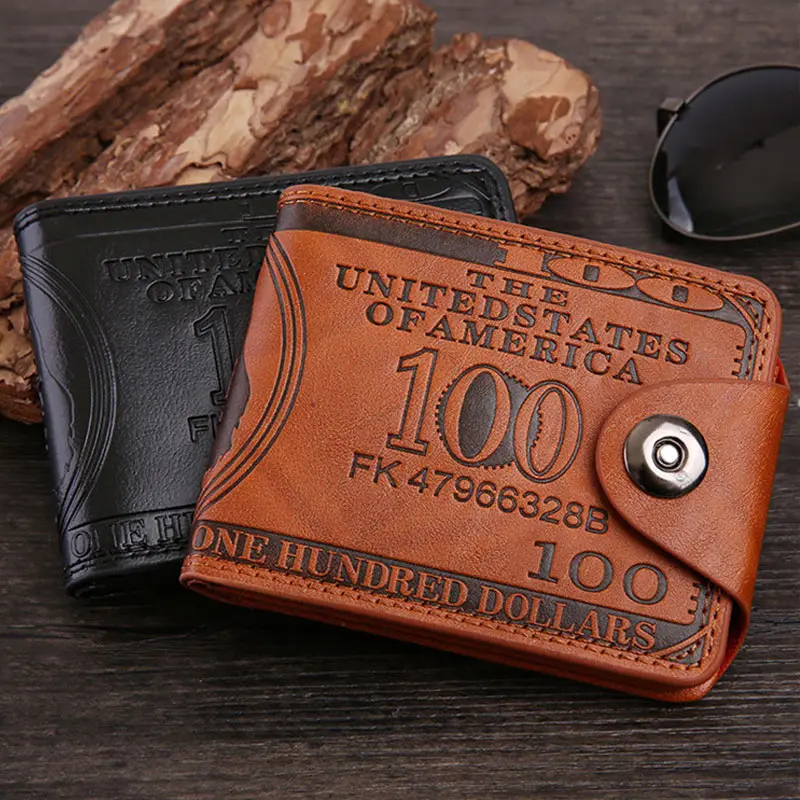 1 Pcs Men Wallet Purse Short Design Dollar Pattern Vintage for Coin Money Cards Business New
1 Pcs Men Wallet Purse Short Design Dollar Pattern Vintage for Coin Money Cards Business New