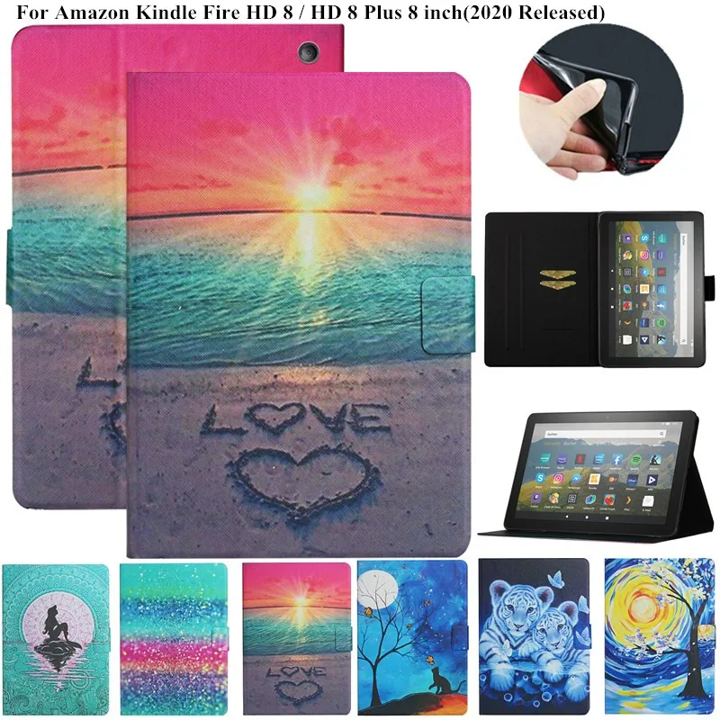 Чехол для планшета Amazon Kindle Fire HD 8 Plus 2020 с изображением милого кота Тигра, чехол для планшета Capa Amazon Kindle Fire HD8 Auto Sleep/Wake
Чехол для планшета Amazon Kindle Fire HD 8 Plus 2020 с изображением милого кота Тигра, чехол для планшета Capa Amazon Kindle Fire HD8 Auto Sleep/Wake
