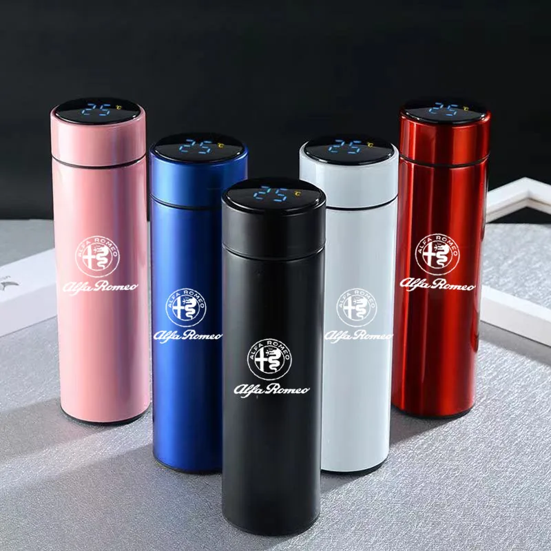 Intelligent Thermos Temperature Display Stainless Steel Vacuum Water Cup For Alfa Romeo giulia stelvio giulietta 156 166 159 147
Intelligent Thermos Temperature Display Stainless Steel Vacuum Water Cup For Alfa Romeo giulia stelvio giulietta 156 166 159 147