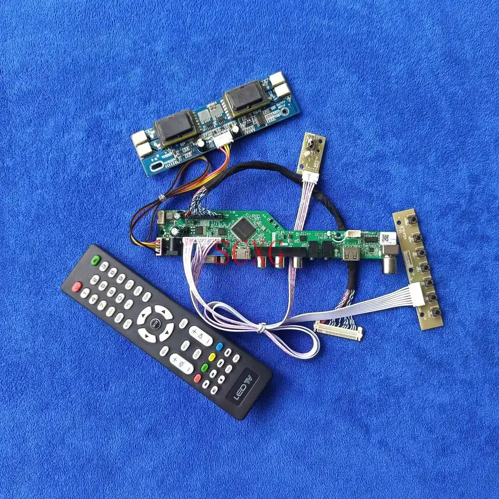 Комплект платы привода ЖК-монитора 4CCFL HDMI-совместимый USB VGA 1440*900 аналоговый сигнал LVDS 30 Pin для M190PW01/MT190AW01/MT190AW02
Комплект платы привода ЖК-монитора 4CCFL HDMI-совместимый USB VGA 1440*900 аналоговый сигнал LVDS 30 Pin для M190PW01/MT190AW01/MT190AW02