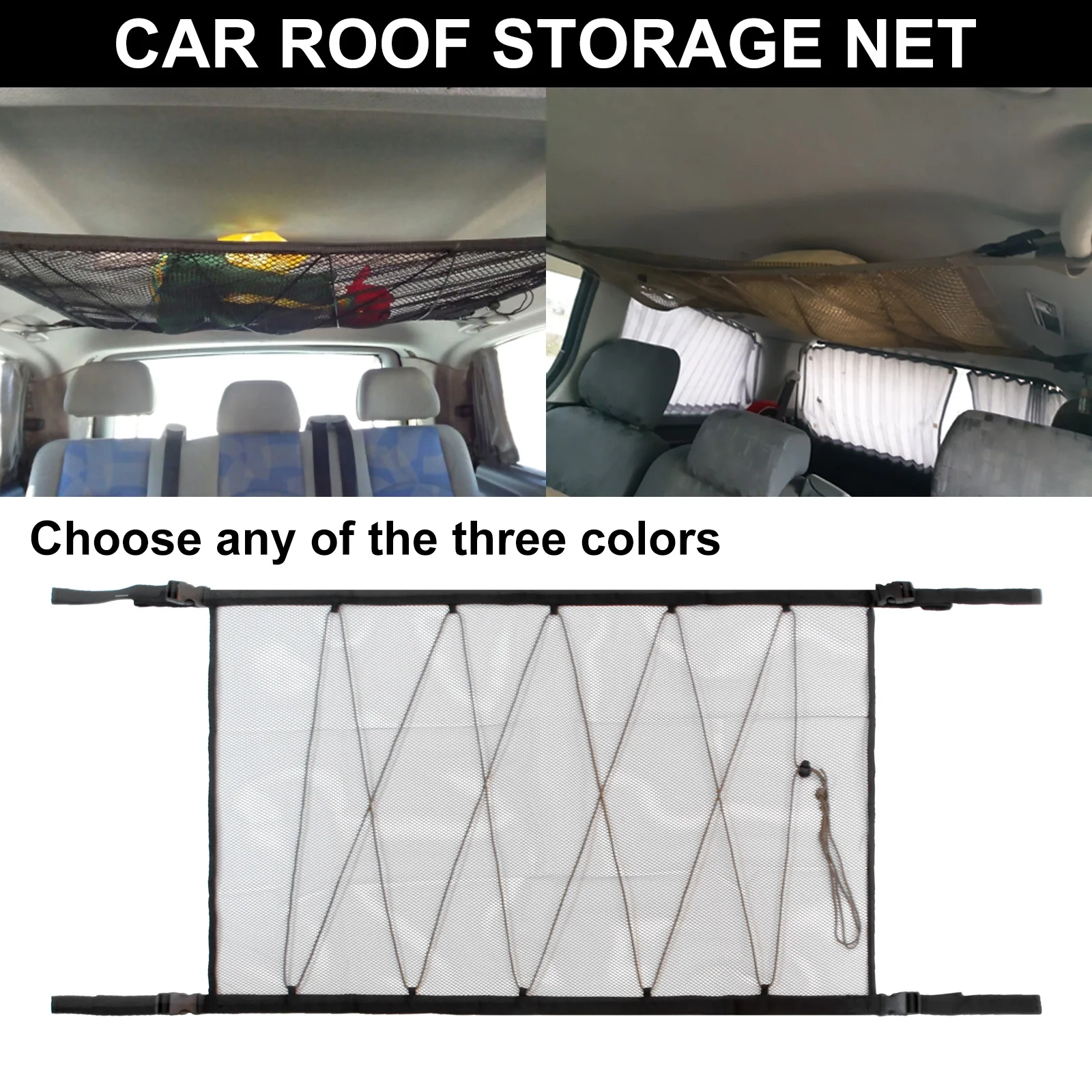 Car SUV Ceiling Storage Net Pocket Roof Interior Cargo Bag Universal Rear Trunk Portable Mesh Pouch Sundries Organizer Travel
Car SUV Ceiling Storage Net Pocket Roof Interior Cargo Bag Universal Rear Trunk Portable Mesh Pouch Sundries Organizer Travel