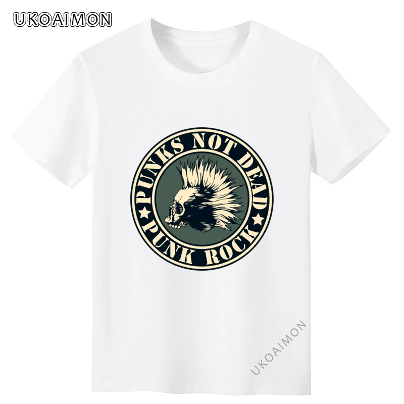 Hot Sale Punks Not Dead O Neck Cool TShirts Simple Style Youth T-Shirts Pure Cotton Cute TShirt 100% Cotton Party Tee Shirts
Hot Sale Punks Not Dead O Neck Cool TShirts Simple Style Youth T-Shirts Pure Cotton Cute TShirt 100% Cotton Party Tee Shirts