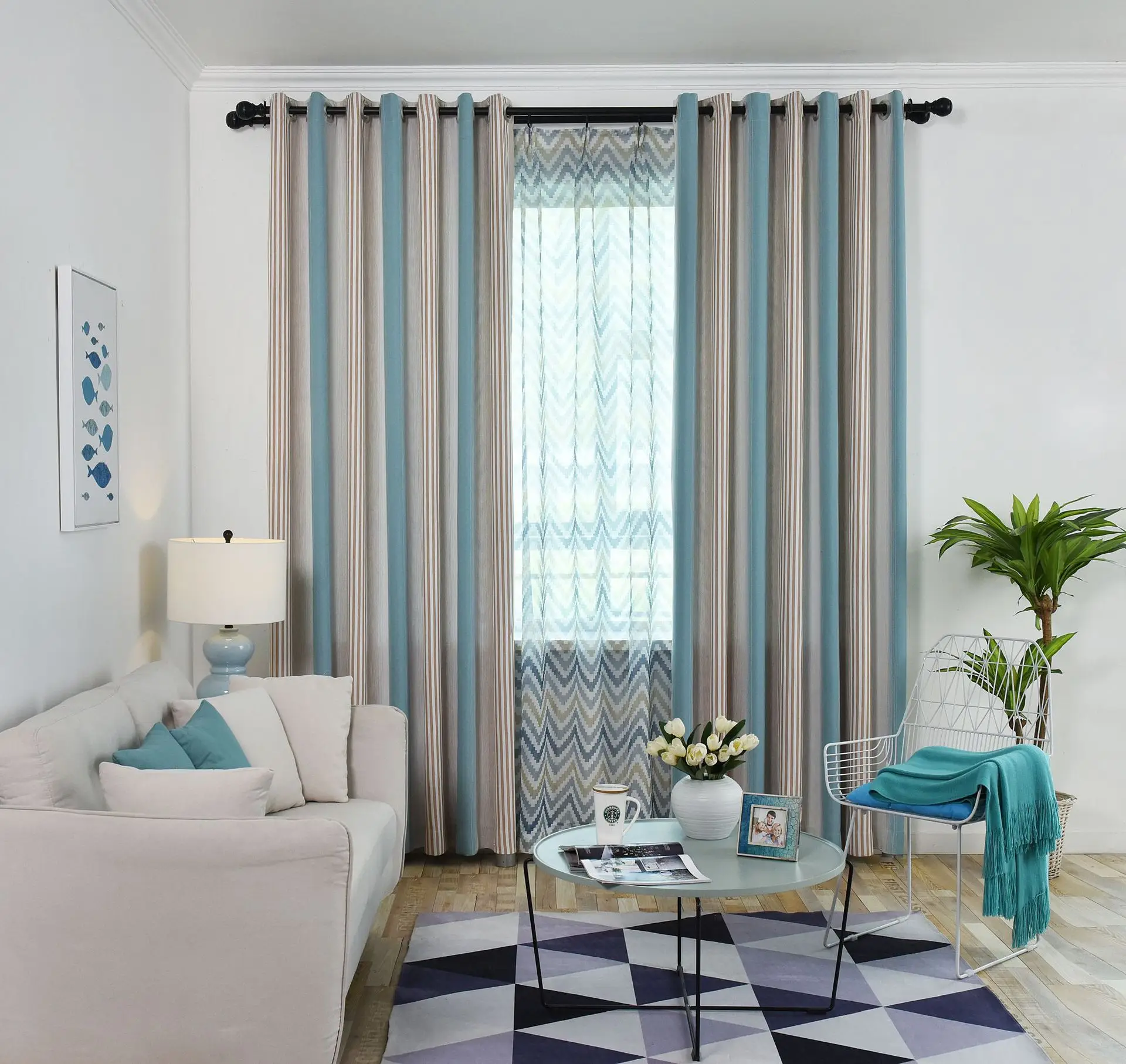 europfine Modern Minimalist Living Room Bedroom Windows Mediterranean Custom Window Coverings Shading Stripes Cotton Curtains 
europfine Modern Minimalist Living Room Bedroom Windows Mediterranean Custom Window Coverings Shading Stripes Cotton Curtains