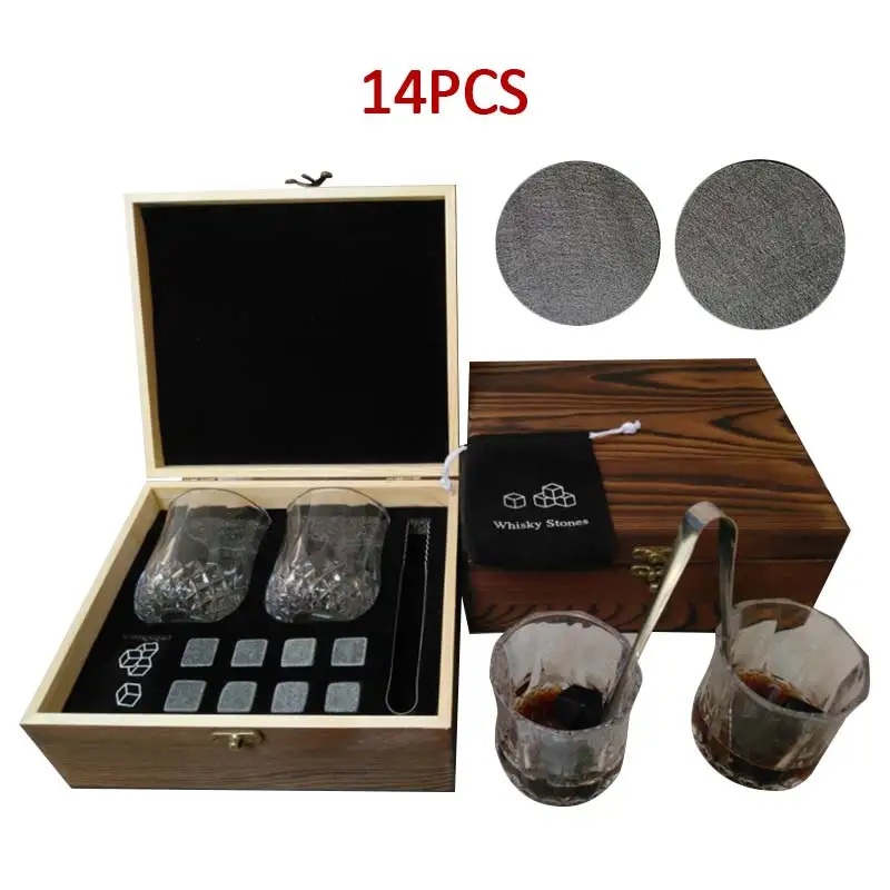14pcs/Set Whiskey Stones Set Quick-freezing Ice Block Bar Cooler Whiskey Marble Ice Block For Father Boyfriend Present
14pcs/Set Whiskey Stones Set Quick-freezing Ice Block Bar Cooler Whiskey Marble Ice Block For Father Boyfriend Present