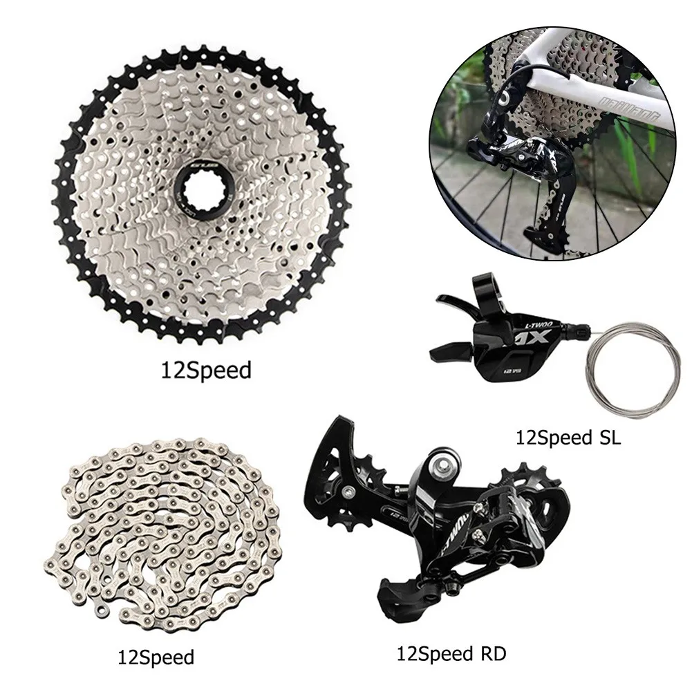MTB Bicycle Speed Group GUB 1 X 12 Speed Shifter Lever + Rear Derailleur For MTB 12s Groupset Cycling Transmission Groupset
MTB Bicycle Speed Group GUB 1 X 12 Speed Shifter Lever + Rear Derailleur For MTB 12s Groupset Cycling Transmission Groupset