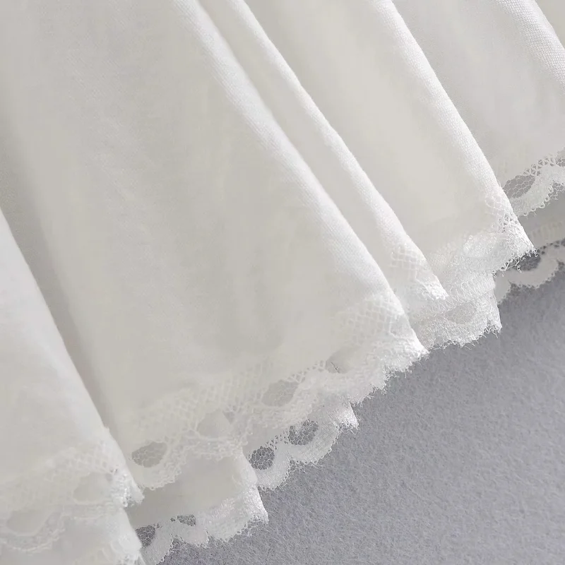 Women Fashion Skirt White Lace Spring Longue Femme Fairy Boho Taille Ruffle Stretch Waist Chic Irregular Patchwork Jupe BHN0259
Women Fashion Skirt White Lace Spring Longue Femme Fairy Boho Taille Ruffle Stretch Waist Chic Irregular Patchwork Jupe BHN0259